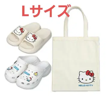 아베일 헬로키티 해피 백 3종 세트 L 사이즈 샌들