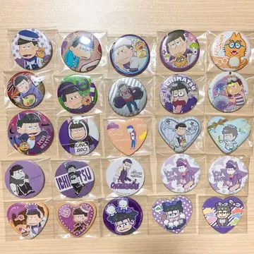 [ 오소마츠 6쌍둥이 ] 이치마츠 캔뱃지 묶음 판매 (65개)