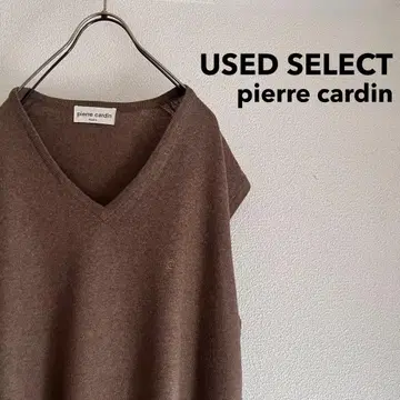 구제 의류 'pierre cardin' High Gauge Vest