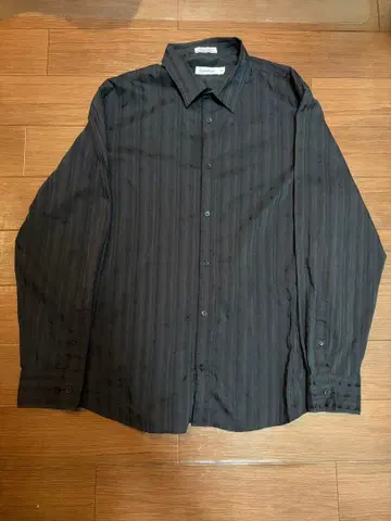 캘빈 클라인 스트라이프 긴팔 셔츠 XL