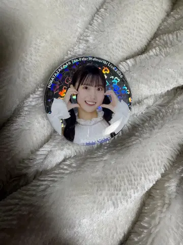 히나타자카 오타 미즈키 7번째 히나탄사이 캔 배지