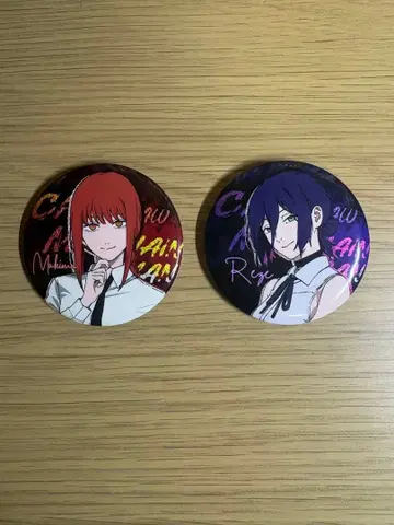 대만 체인소 맨 레제편 레제 마키마 빅 캔 배지