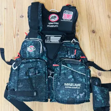 컨디션 최상 마즈메 MZX 타이드매니아 구명 조끼 MZXLJ-089 카모