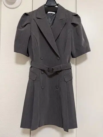 eimy istoire 트렌치 미니 원피스 M 에이미 이스트 월