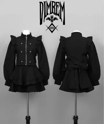 REFLEM & DimMoire 초 메이드 SET UP Black