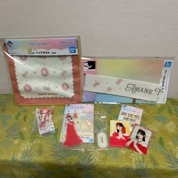 후르츠 지퍼 제일복권 5종 세트 츠키아시 아마네