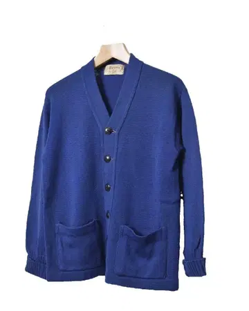 50s Revere 울 레터드 가디건 리비아 빈티지