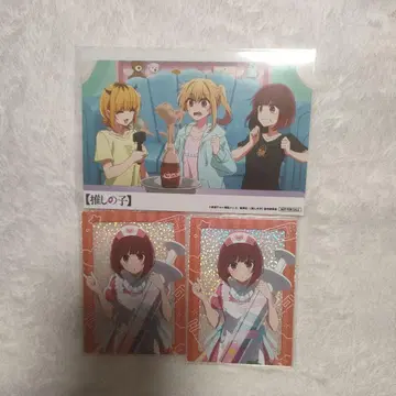 최애의 아이 온리샵 아리마 카나 아크릴 카드 2점 특전 브로마이드 1점