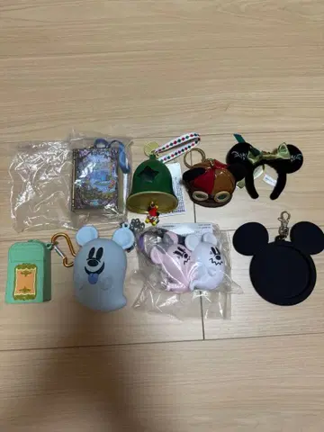 도쿄 디즈니 리조트 수베니어 스트랩 키링