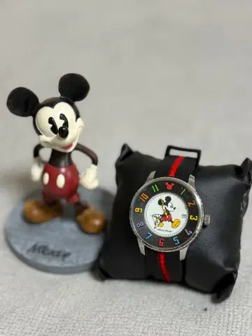 [Limited] 미키마우스 손목시계 & 피규어 Set