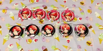 아카기 웬 소우운 카게츠 키타미 유세이 세라프 다즐 가든 캔뱃지 카드