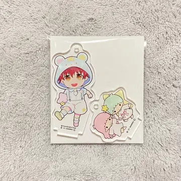 이케부쿠로 에이스 산리오 아모카페 아크릴 스탠드 아크릴 키링 킹프리