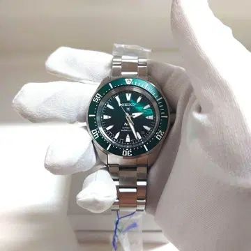 미사용 세이코 프로스펙스 SBDY135 PADI 다이버 그린 AT