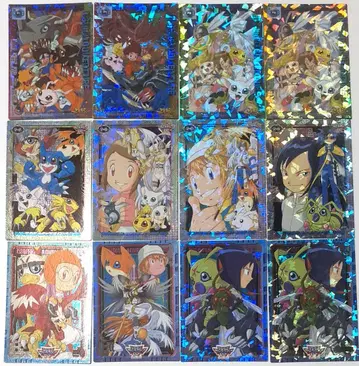 디지몬 어드벤처 카드 묶음 판매 당시 물품