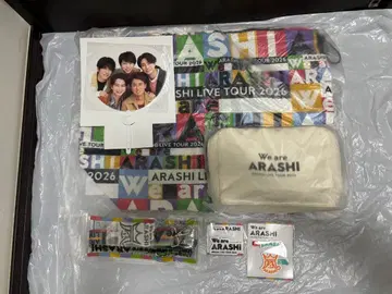 아라시 We are ARASHI 굿즈 백 파우치 스트랩 등