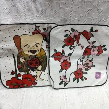 게게게의 키타로 미니 수건 타월 손수건 코나키 지지, 잇탄모멘