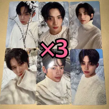 TWS 트레이딩 카드 Last Bell HMV 특전 6종 컴프 x 3