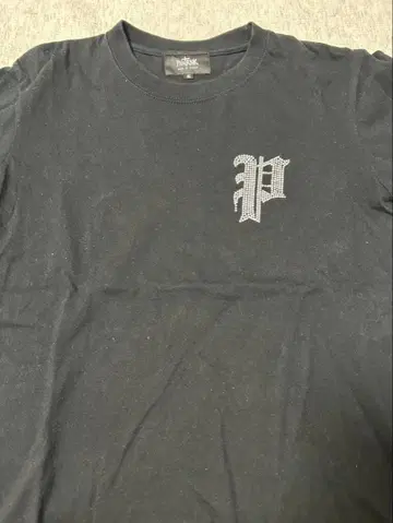 팻랭크 스톤 로고 T셔츠 S 블랙