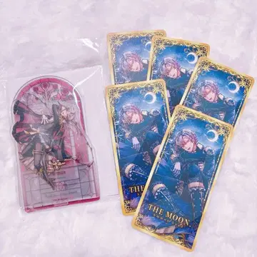 악마 집사와 블랙 고양이 아몬 아크릴 스탠드 타로풍 카드