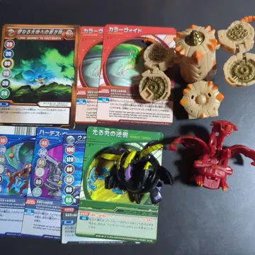 [현상품] 바쿠간 3종 세트 게이트 카드 어빌리티 카드