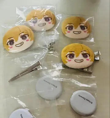 카자마 카오루 만쥬 앞머리 클립 앙스타 UNDEAD 캔뱃지 파샤츠