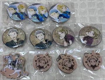 빨강머리 백설공주 만복 가챠 캔뱃지 특전 우드 스탠드 미츠히데 키키