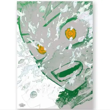 히로아카 원화전 미도리야 A2 아트 포스터