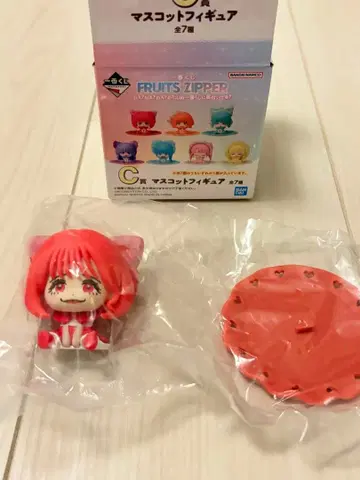 FRUITS ZIPPER 제일복권 츠키아시 아마네 마스코트 피규어