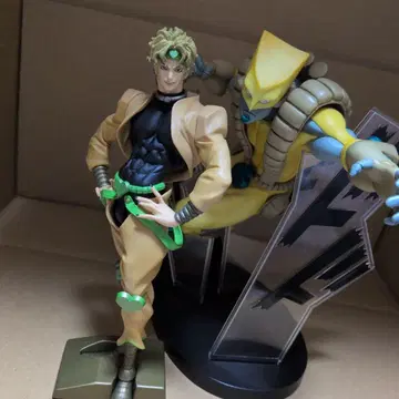 죠죠의 기묘한 모험 제일복권 더 월드 스탠드 피규어 디오