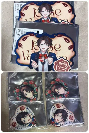 사에구사 아키나 RoseValentine 발렌타인 하트 캔뱃지 특전