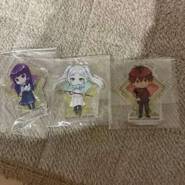 장송의 프리렌 제일복권 F상 큥캐러 아크릴 스탠드 3종