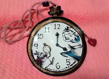 디즈니 2010 이상한 나라의 앨리스 티켓 홀더 패스 케이스