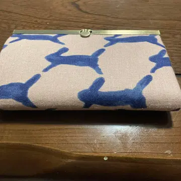 미나 페르호넨 란란 패턴 장지갑 핑크색