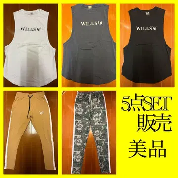 트레이닝 의류 조거 팬츠 WILLS 탱크탑 크로노스 리프트 좋아함