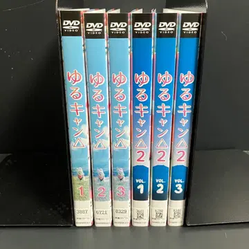 유루캠 1기+2기 렌탈 DVD TV 드라마 전권 완결 세트