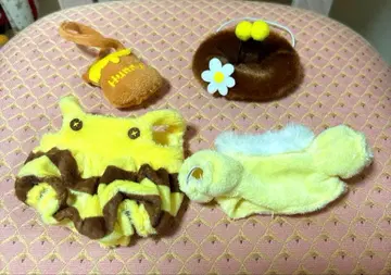 상하이 디즈니 어깨 탑승 봉제 인형 꿀벌 코스튬 쿠키앤 린나벨