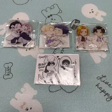 BE BOY GOLD전 SD 아크릴 스탠드, 입장 특전 카드 세트