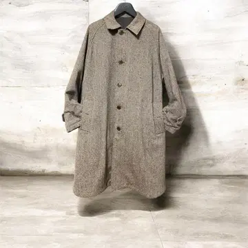 세일 AUBERGE 오베르쥬 브라운 스텐카라 코트 리버서블