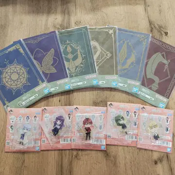 장송의 프리렌 제일복권 F상 아크릴 스탠드 G상 마도서풍 노트 묶음 판매