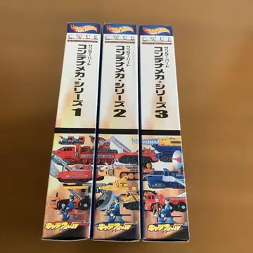 캐릭터 휠 썬더버드 컨테이너 메카 시리즈 1 2 3 세트