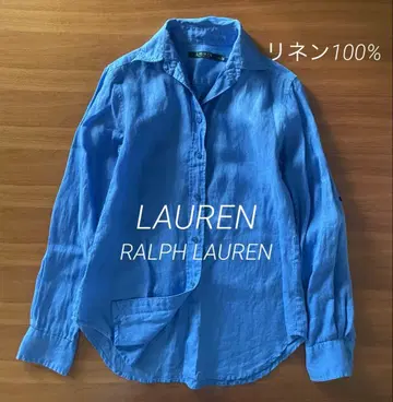 새상품급 고급 린넨 로렌 랄프 로렌 긴팔 셔츠 150/76A