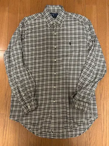 랄프 로렌 긴팔 셔츠 체크