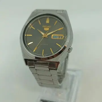 작동품 레어 SEIKO 자동 와인딩 손목시계 세이코5 오토매틱