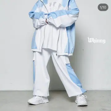 Whinny 루즈핏 카리스마 니트 셋업 천사계 패션 누타.