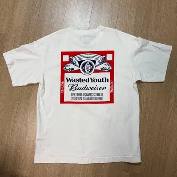 Wasted Youth Budweiser verdy 티셔츠