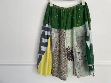 [레어] 미나 페르호넨 마츠모토 패치워크 스커트