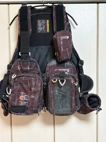 mazume 구명 조끼 다크 브라운