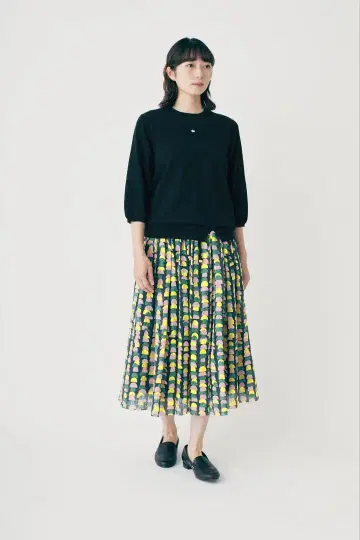 미나 페르호넨 rocher 로셰 개더 스커트