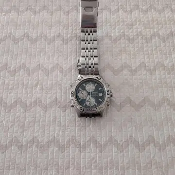 SEIKO 크로노그래프 손목시계 7T92-7G50QZ 작동 불능품