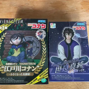 명탐정 코난 피규어 세트 에도카와 코난 양세라(세라 마스미)